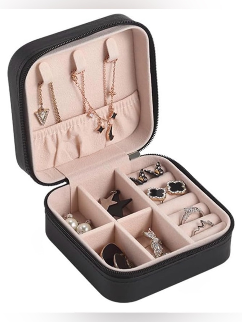 NWT~Jewelry Box Organizer~ Customizable~ Black